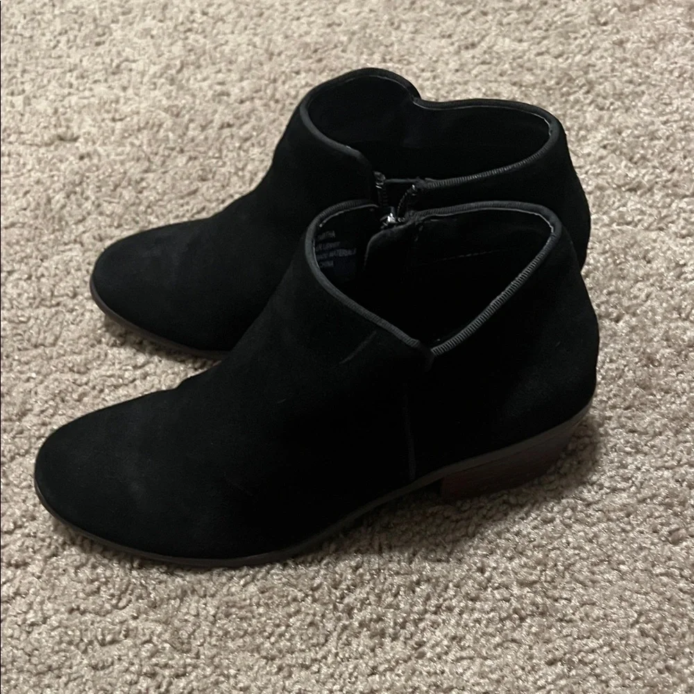 Crown Vintage Black Ankle Booties